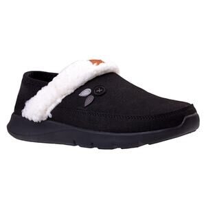 Waco Shoe Company Spenco Women's Marley Slipper, Black, 11